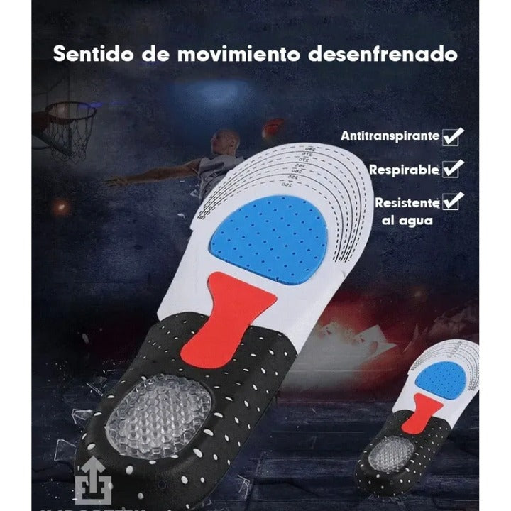 Plantilla 4d Alivio del Dolor Talla: 39-45