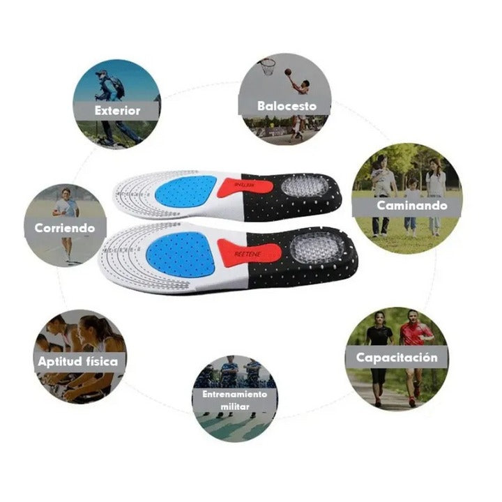 Plantilla 4d Alivio del Dolor Talla: 39-45