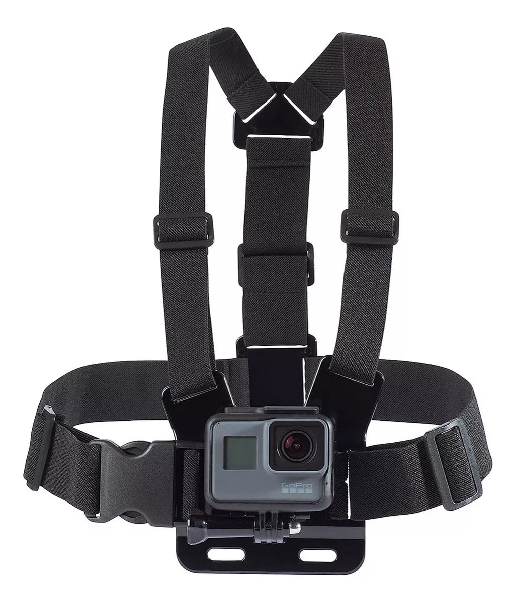 Porta Gopro Para Pecho, Elasticado.