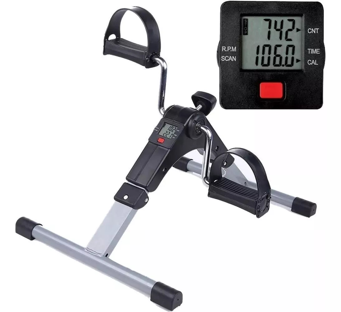 Pedalera Home Fitness Con Pantalla Lcd